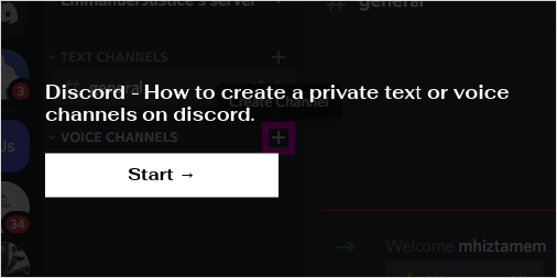 send private message on discord