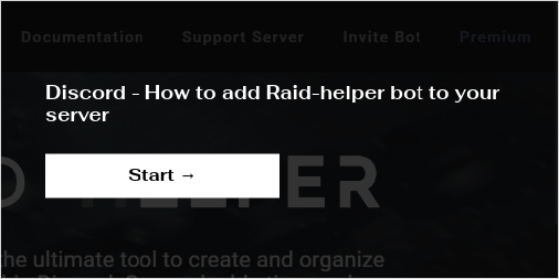 raid sign up discord bot