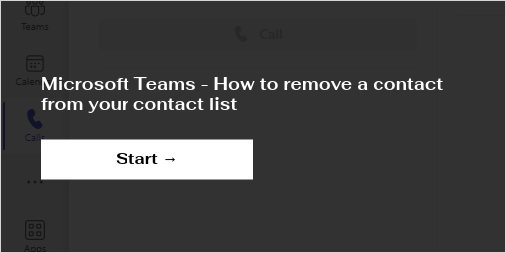 contact list microsoft teams