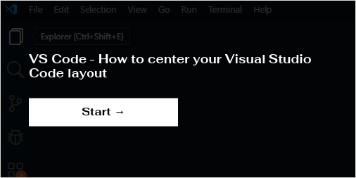 visual studio code text align