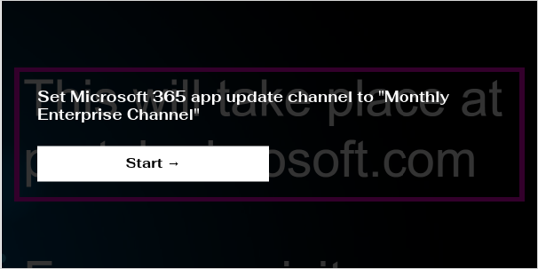 microsoft office 365 update channels