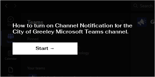 microsoft teams default channel notification settings